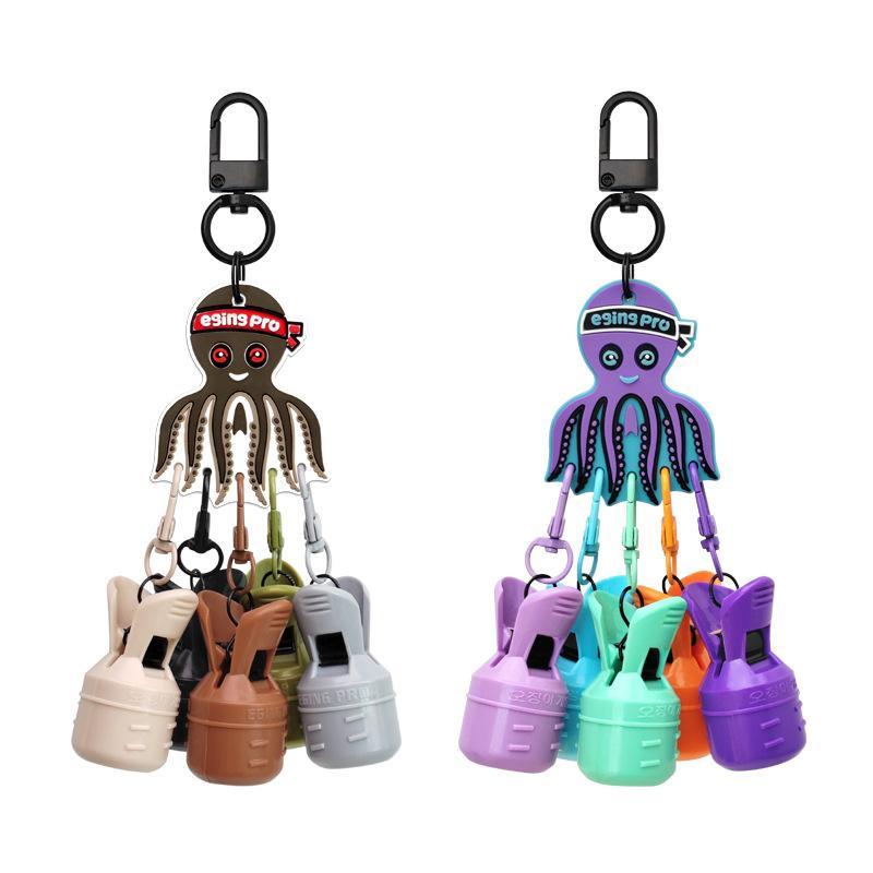 Fishing Lure Accessories - 6Pcs/Kits Practical Webfoot Octopus Squid Jig