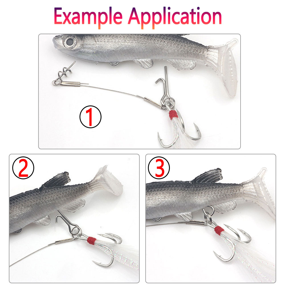 50/100pcs Fishing Bait Stinger - огляд і ціна Fishing Lure Accessories