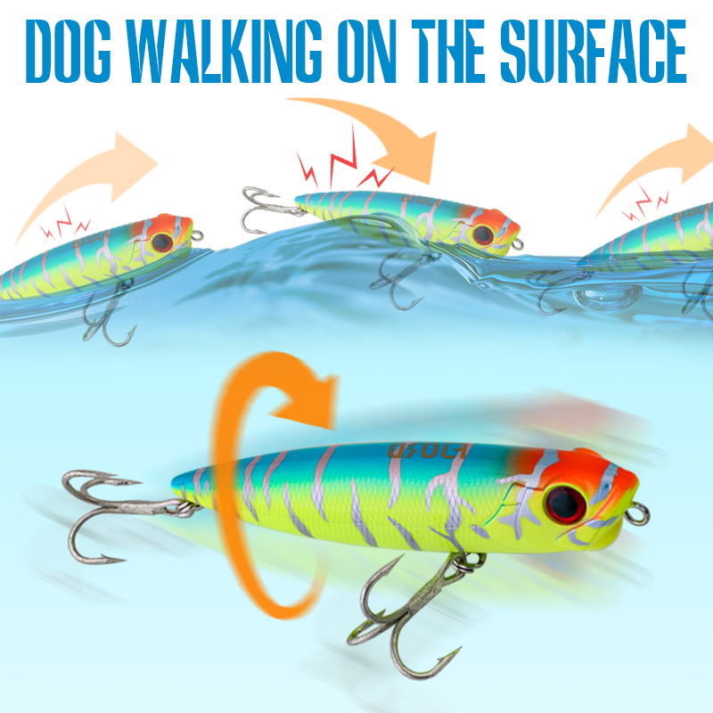 FJORD Floating Pencil 110mm 22 - огляд і ціна Fishing Lure Popper