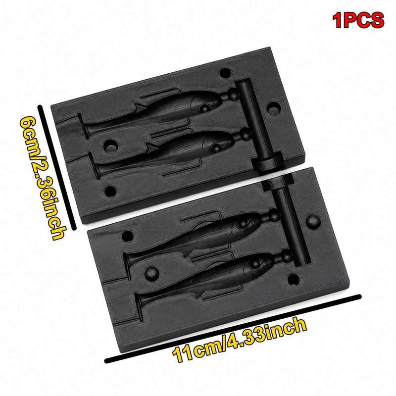 66mm Soft Bait Fishing Mold Ha - огляд і ціна Fishing Lure Making Kit