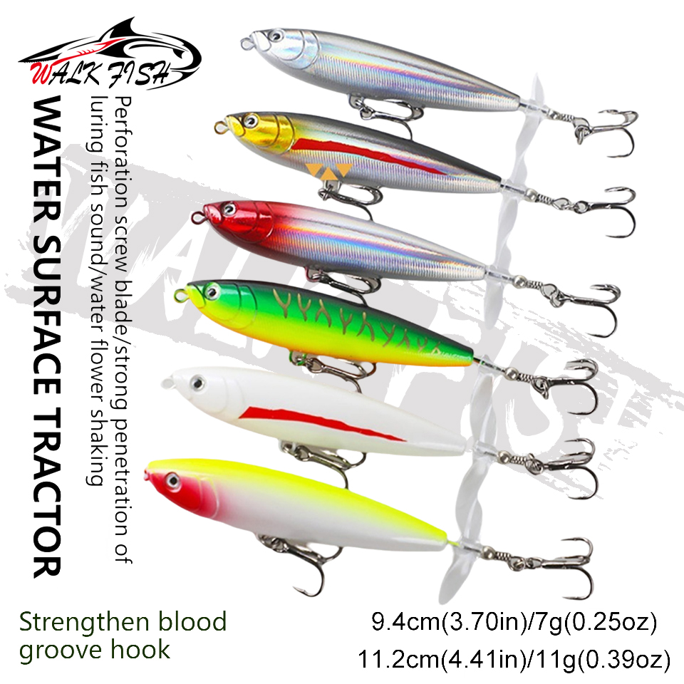WALK FISH 7g/11g Pencil Bait S - огляд і ціна Fishing Lure Buzzbait