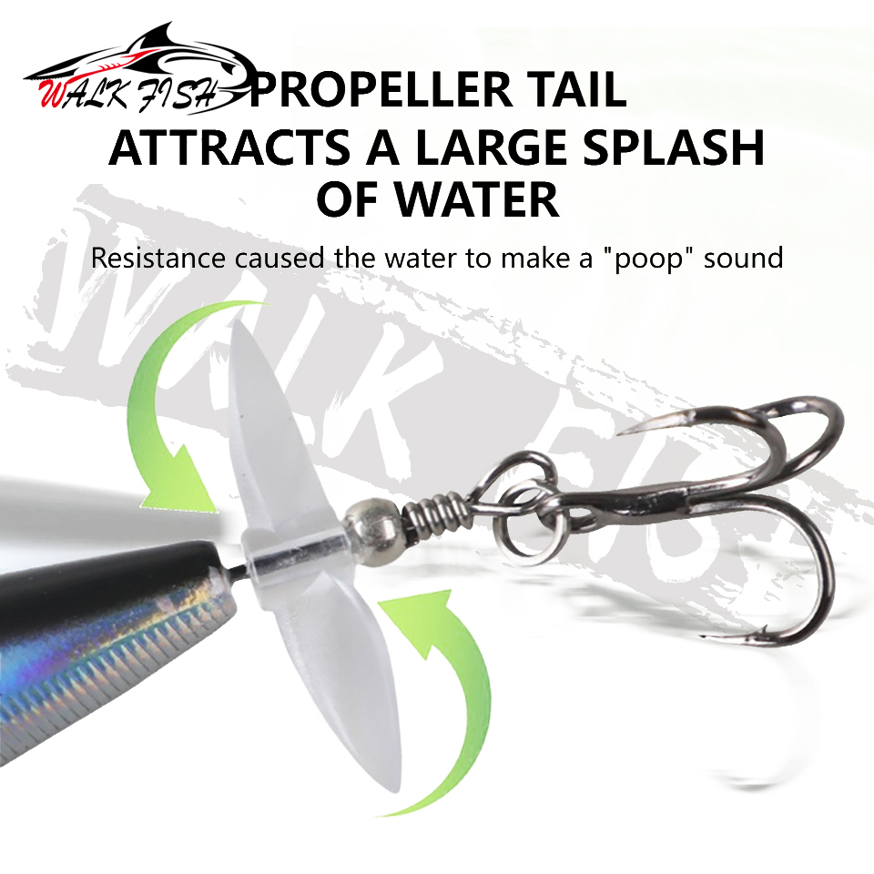 WALK FISH 7g/11g Pencil Bait S - огляд і ціна Fishing Lure Buzzbait