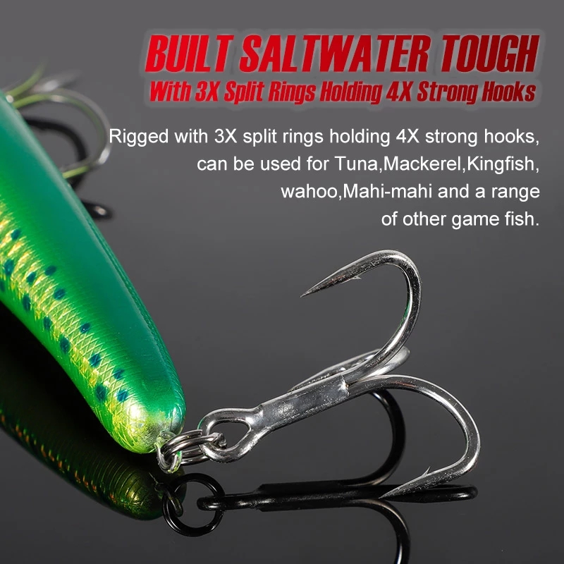 Noeby 2pcs Trolling Lure 180mm - огляд і ціна Fishing Lure Buzzbait