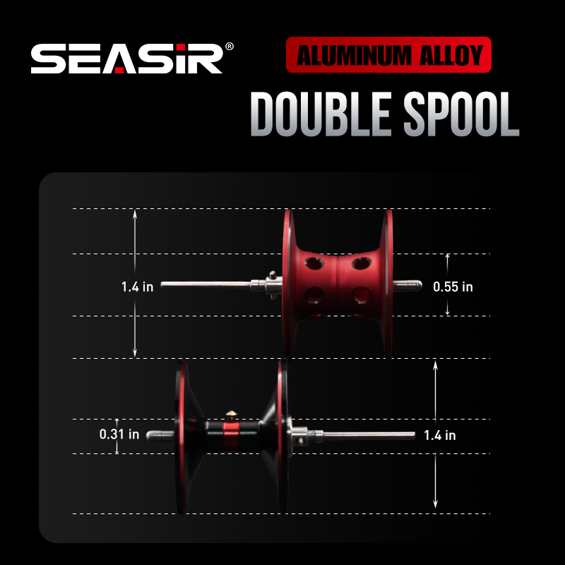 Seasir Salminus Baitcasting Re - огляд і ціна Abu Garcia Reel Max